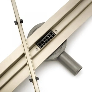 Set Rigolă Duș Rea Neo Slim Pro 60 cm – Mirror Gold (Aur Lucios) - Img 3