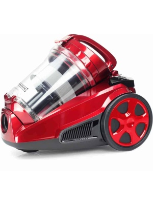 Aspirator fara sac Royalty Line RL-BSCM1400.60, 850W, 3 litri, Filtru HEPA, Ciclon, Rosu