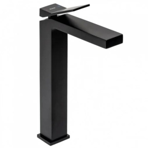 Baterie pentru Lavoar Rea Duet Black – Montare Înaltă, Negru Mat