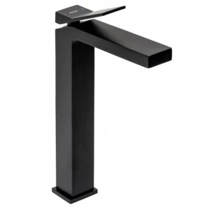 Baterie pentru Lavoar Rea Duet Black – Montare Înaltă, Negru Mat