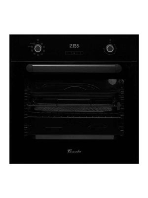Cuptor electric incorporabil Tornado Simphony, 73 l, soft close, 9 functii, Clasa A, Negru