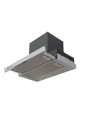 Hota Telescopica Tornado Solano 860 (60), 1 motor, latime 60 cm, 3 viteze, absorbtie 860 m3/ora, Inox