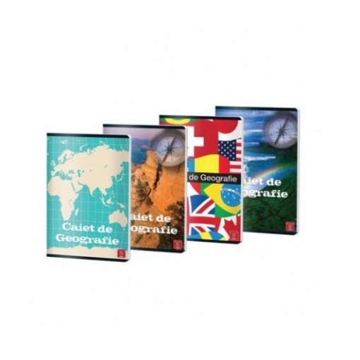 Caiet de geografie A4, 24 file, PIGNA