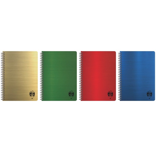 Caiet A4, 80 file, cu spiră, hârtie Ivory, matematică, DACO