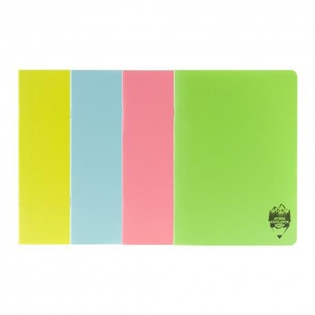 Caiet matematica, A5, 48 file, cu coperta de plastic, DACO