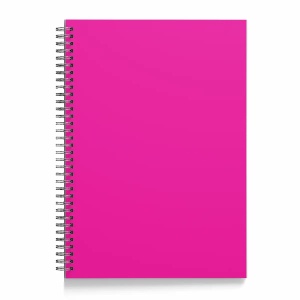 Caiet A5 cu spira, 60 file matematica, 60g/mp, coperta din Polipropilena (PP) 280 microni - Img 4