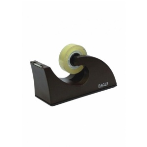 Dispenser birou Eagle, pentru banda adeziva, negru, plastic