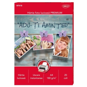 Hârtie foto, A4, 180g, DACO
