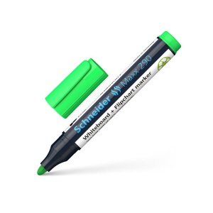 Marker whiteboard+flipchart 3.0mm, vernil, Schneider Maxx 290