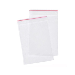 Punga de plastic cu inchidere tip fermoar, 7cm x 10cm