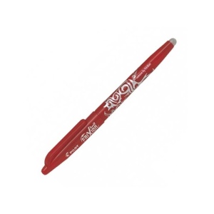 Roller Frixion PILOT, 0.7mm, cu guma de sters, rosu