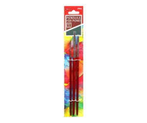 Pensula set 3 par ponei DACO