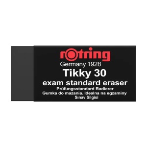 Radiera pentru creion neagra, Rotring Exam Tikky 30