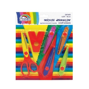 Set 6 foarfeci Fiorello decorative 16 cm, FIORELLO