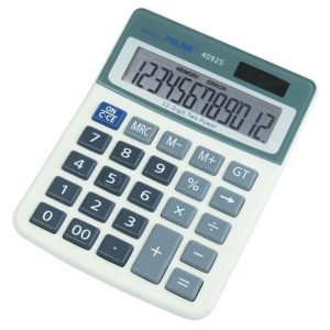Calculator 12 digiti, MILAN 40925 - Img 1