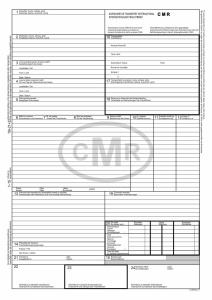 CMR Tipizat A4, Format Portret, 4 Exemplare, Carnet cu 30 Seturi