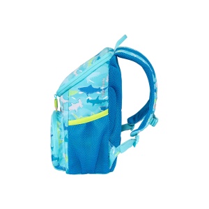 Ghiozdan Mini Little Travelers Plus, Blue Aquarium, Ergonomic, 8L, Tiger - Img 2