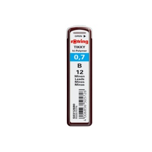 Mine creion mecanic Rotring Tikky, 0.7mm, B