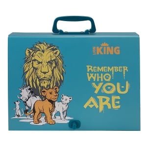 Servieta din carton laminat, format A4, Lion King - Img 2