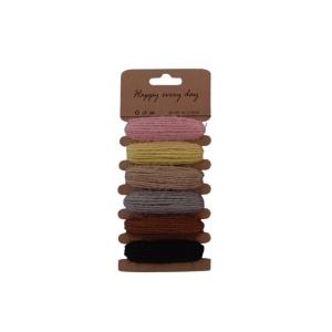 Sfoara canepa, 5m x 6 culori, Colorarte