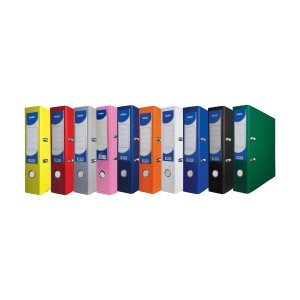 Biblioraft plastifiat A4, cotor 75 mm