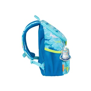 Ghiozdan Mini Little Travelers Plus, Blue Aquarium, Ergonomic, 8L, Tiger - Img 3
