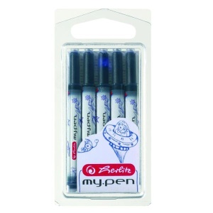Patroane de cerneala albastra HERLITZ My.Pen