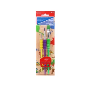 Pensule din păr sintetic, set 3, DACO