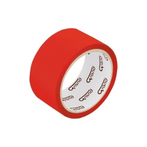 Banda adeziva Grand, simpla, 48mm x 50m, rosu, acrilic