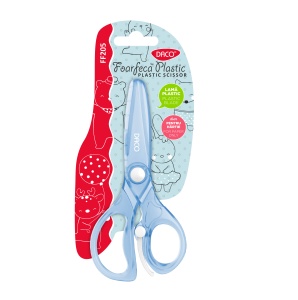 Foarfecă grădiniță plastic 13cm, DACO