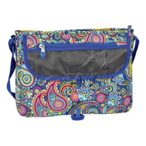 Geantă de umăr ST.REET CASHMERE SB-01, Compartiment Spațios, Rezistentă la Apă, 27x34x10 cm, Multicolor - Img 2
