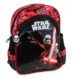 Ghiozdan Rucsac SM Star Wars, 1 compartiment, 3 buzunare, Negru, 29x22x9 cm - Img 4