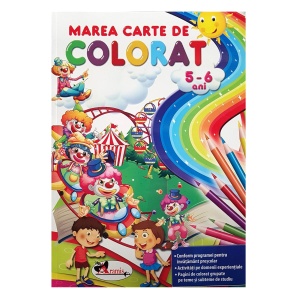 Marea carte de colorat, 4-5 ani - Img 3