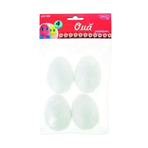Set de oua din polistiren 65mm
