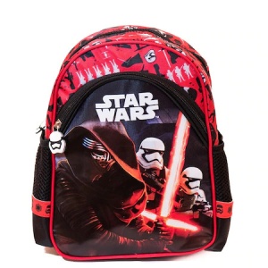 Ghiozdan Rucsac SM Star Wars, 1 compartiment, 3 buzunare, Negru, 29x22x9 cm