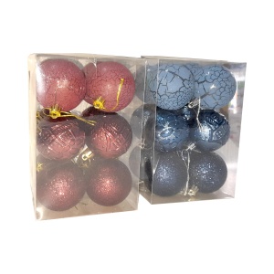Globuri, 6 cm, set 12