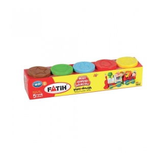 Plastilină ușoară, 5 x 50 g, FATIH