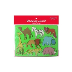 Sablon pentru desen cu animale, DACO - Img 2