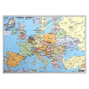 Harta politica A4, Europa