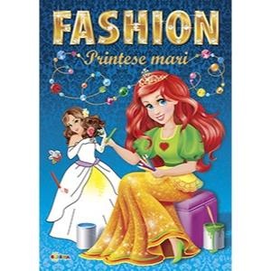Marea carte de colorat. Prințese mari. Editura DORINTA