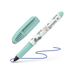 Roller, 0.8 mm, scris albastru, blister (+1 rezervă), SCHNEIDER Zippi - Img 1