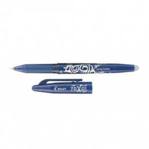 Roller Frixion PILOT, 0.7mm, cu capac, mina albastra - Img 3