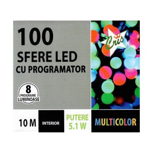 Instalatie cu 100 de becuri berry