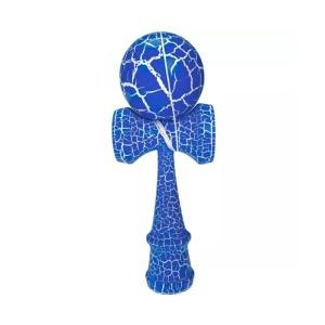 Jucarie Kendama din lemn natur, color, 18.5x7 cm, Mozaic, diverse culori - Img 2