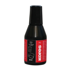 Tus stampila Kores, neuleios, 27ml, cu picurator, negru
