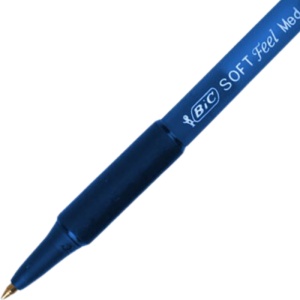 Pix cu bila Bic SoftClic, 1.0 mm, cu mecanism, corp semitransparent in culoarea scrisului, grip cauciucat - Img 3