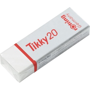 Radiera pentru creion si tus, alba, Rotring Tikky