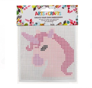 Set de creatie, Broderie cu numere, Unicorn - Img 2