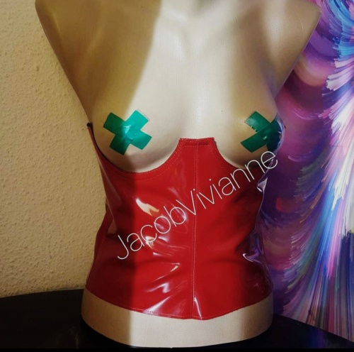 Corset lat piele naturala