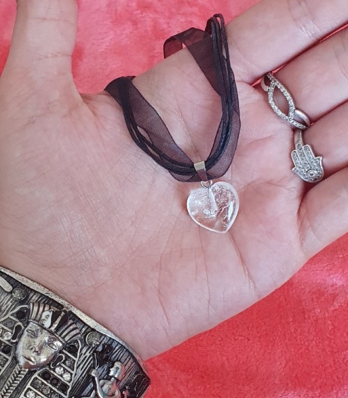 Choker piatra semipretioasa Quartz alb